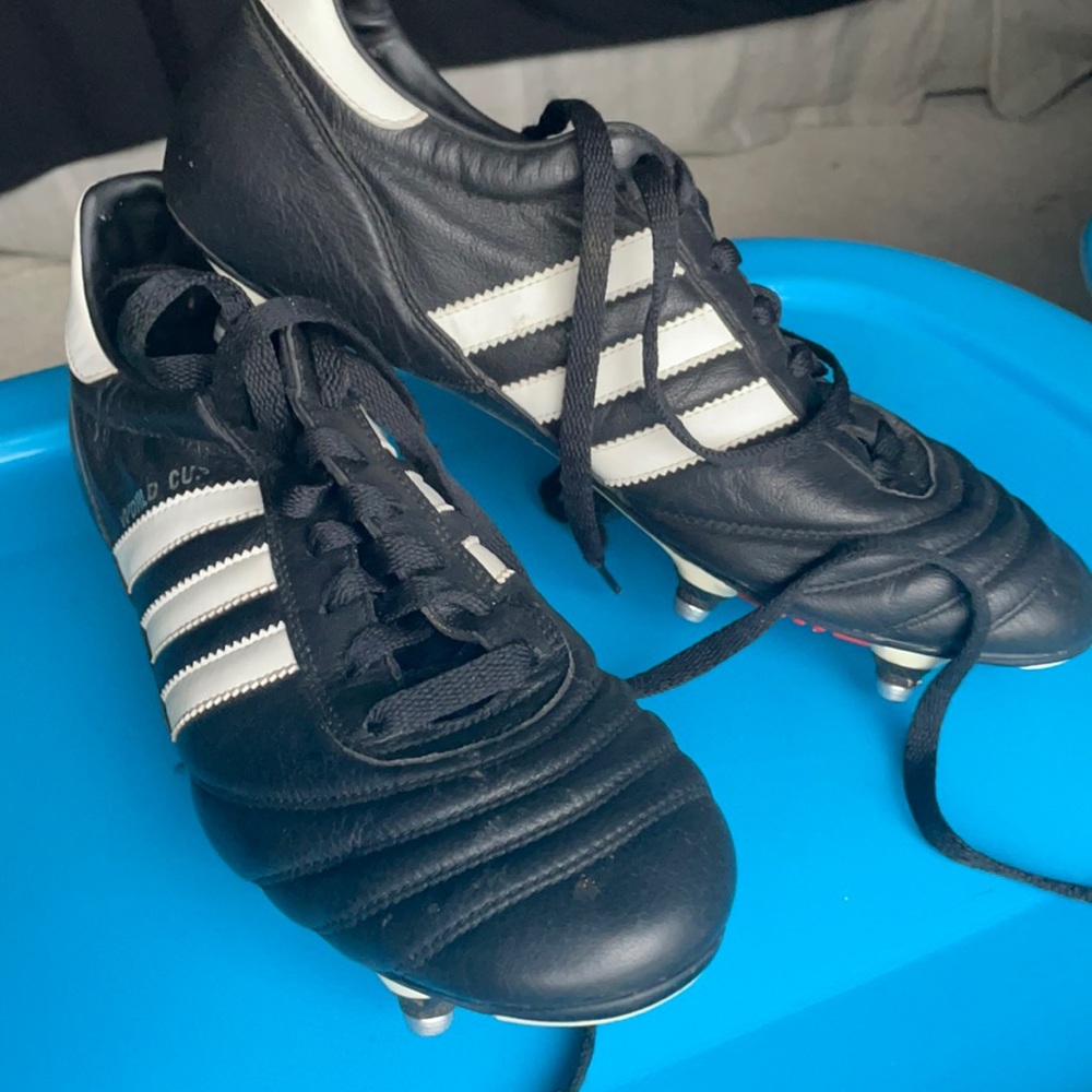 Adidas World Cup SG cleats. Worn once, like new!